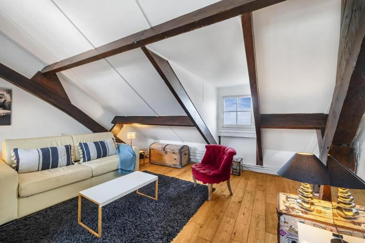 Marais Rooftop Apartment Paris France