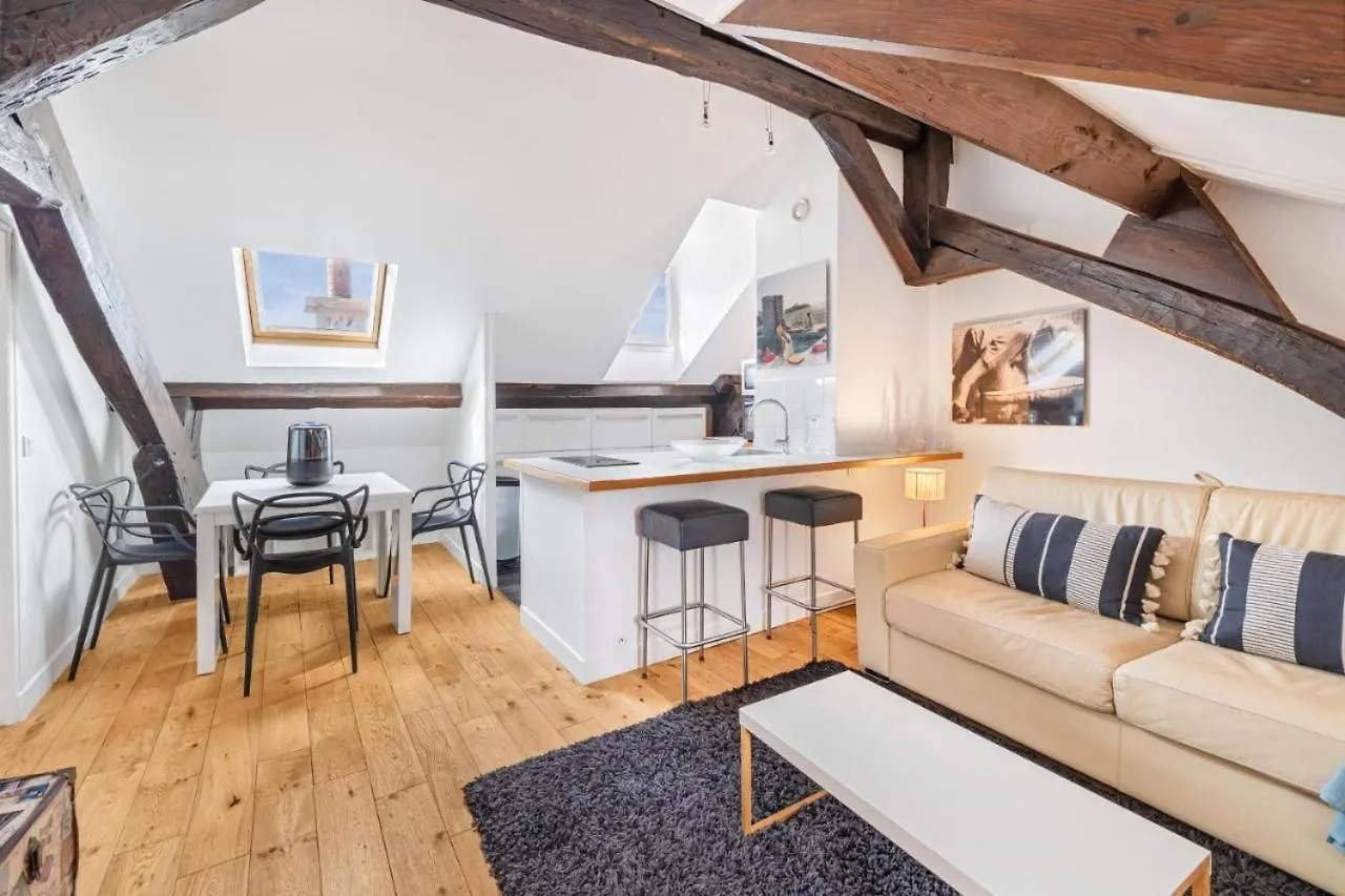 Marais Rooftop Apartment Paris